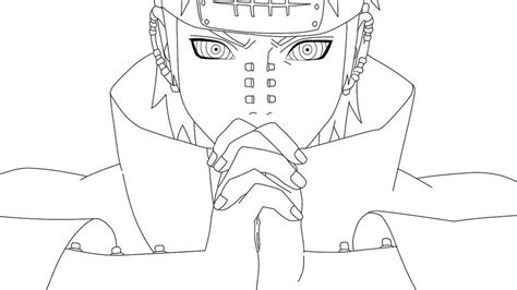 Pain Sama Lineart By Stephadri94 Naruto Drawings Naruto Sketch Anime