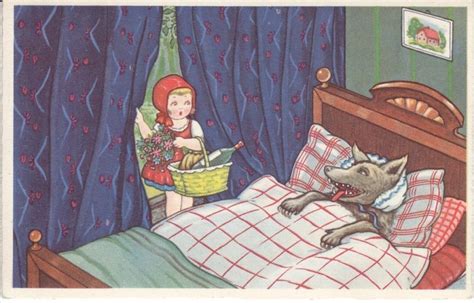 Vintage Postcard Via Ebay Little Red Riding Hood Red Riding Hood