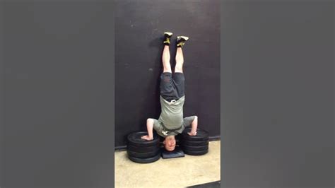 Kipping Deficit Handstand Push Ups Youtube