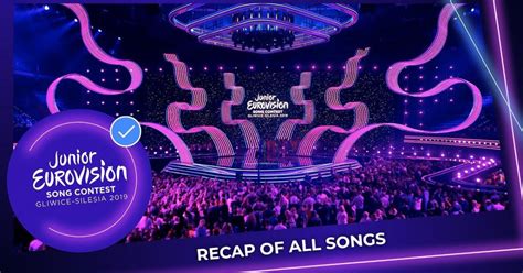 Recap Of All The Songs Junior Eurovision 2019