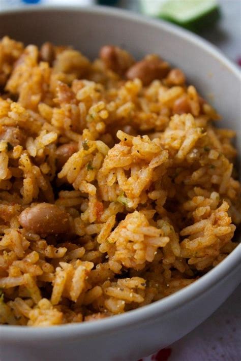 There was a flavor, almost but not quite a sauce, that i still dream about. Puerto Rican Rice + Beans | Recipe | Bean recipes, Food recipes, Food