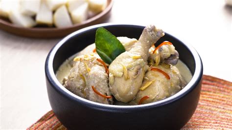 Cara Penyajian Opor Ayam