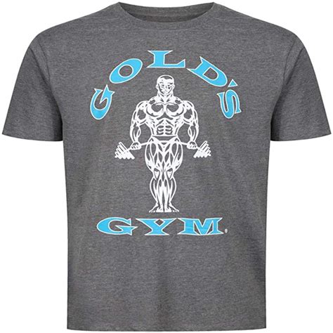 Want to get lean and shredded like our #athlete @j. Golds Gym Muscle Joe T-Shirt Grey marl/Turquoise ...