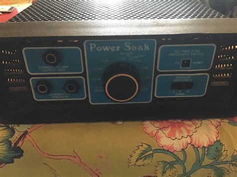 I thought marshall's power brake was the attenuator known for trashing amps, not the sholz so much. Scholz R & D Tom Scholz Power Soak 1981 Model 1 | | Reverb