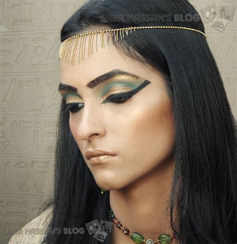 Egyptian Princess Halloween Look Egyptian Makeup Halloween Makeup Looks Cleopatra Makeup