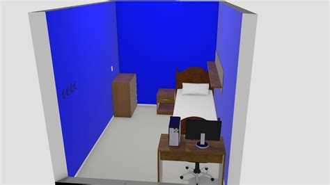 Quarto 2 5x3 5 De Gabriel Planta 3D Mooble