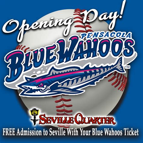 Seville Quarter Blue Wahoos Opening Day