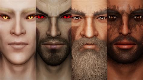 Jampion Npcs Male Npc Overhaul Mugshots For Easynpc At Skyrim Special