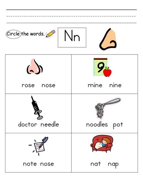 36 Best Ideas For Coloring Letter N Words