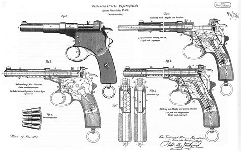 Пистолет Mannlicher M1894 Энциклопедия вооружения