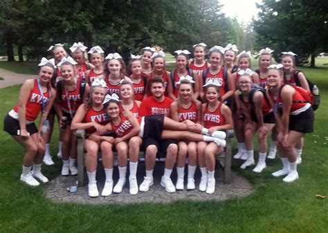Kankakee Valley High School Cheer Team Is“superior” At Camp Sports