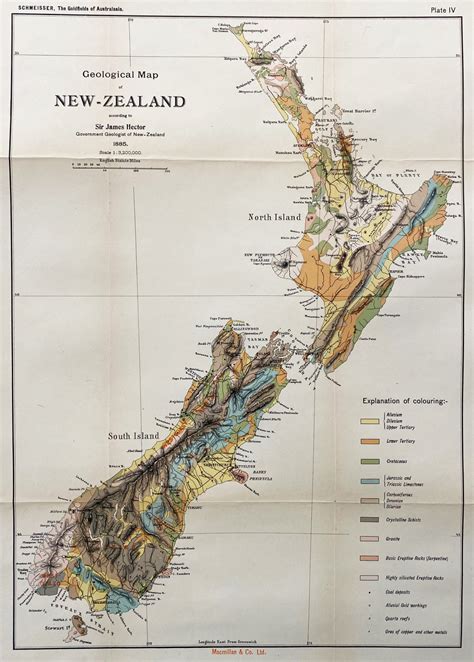 1885 1898 New Zealand Geological Trowbridge Gallery