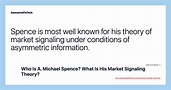 Who Is A. Michael Spence? What Is His Market Signaling Theory ...