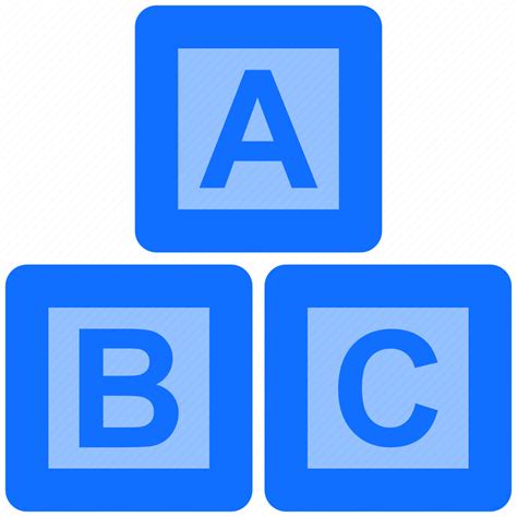 Alphabet Baby Blocks Icon Download On Iconfinder
