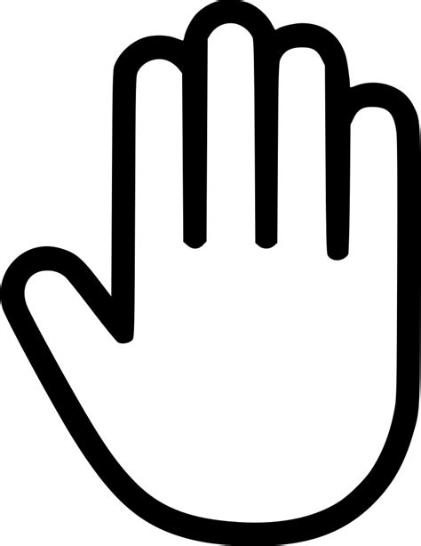 Hand Icon At Collection Of Hand Icon Free For