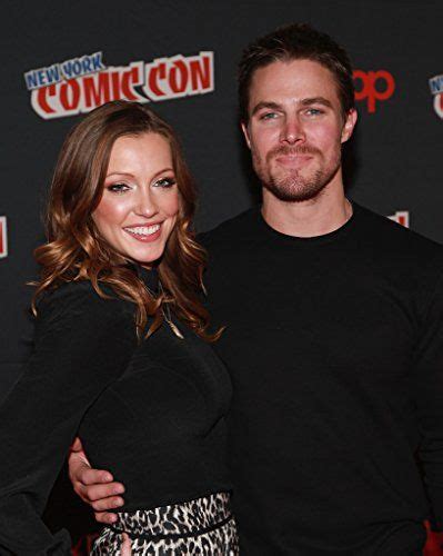 katie cassidy and stephen amell at an event for arrow 2012 dc comics arrow tv series dinah