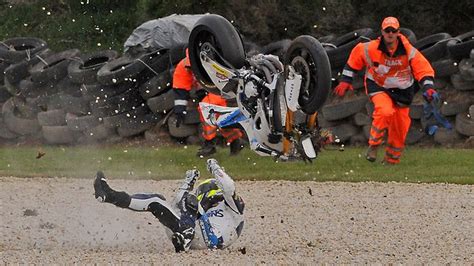 Motorcycle Racing Crash