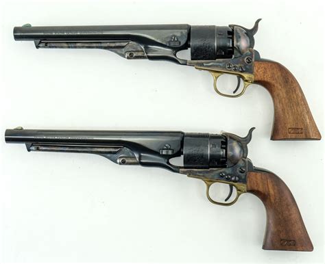 Comparing Colt Revolvers Colt 1860 Army Vs 1861 Navy Revolvers