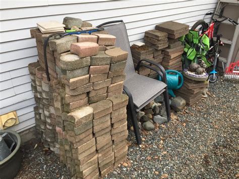 Free Patio Bricks For Garden Or Walk Way Courtenay Campbell River