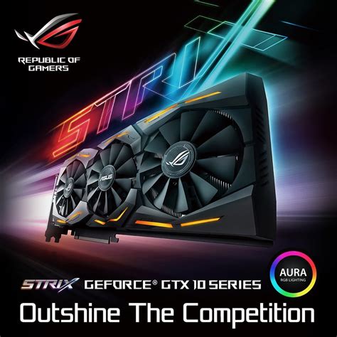 Asus Republic Of Gamers Announces Strix Geforce Gtx 1080 ~ Computers