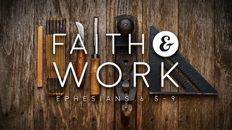 Faith And Work Week 2 One Life Network