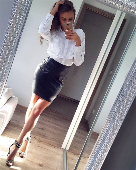 best white shirt and leather skirt for business women 22 womens skirt best white shirt