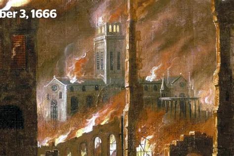 Great Fire Of London Of 1666 Explored Across The Capital For 350th