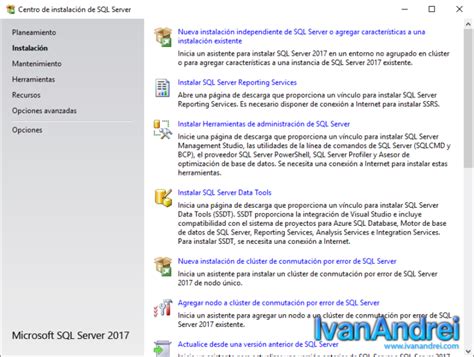 Solucionar error de idioma al instalar SQL Server 2017 Iván Andréi
