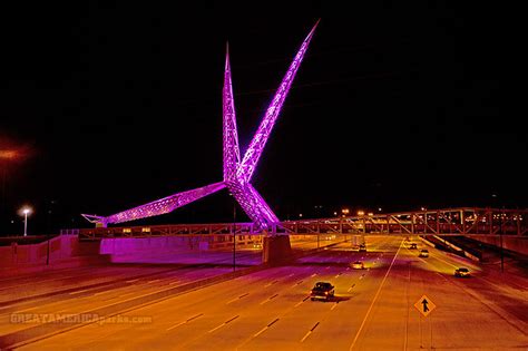 Interstate 40 Skydance Bridge Oklahoma City Ok Steven Wilson Flickr
