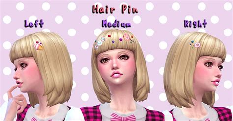Sims 4 Cc Hair Pin Hot Sex Picture