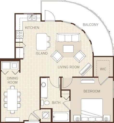 The Antigua Floor Plan At Pierhouse At Channelside