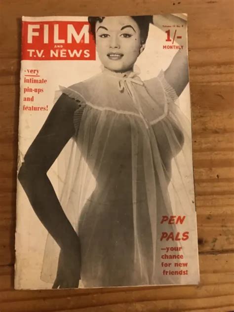 Vintage Glamour Erotica Film And Tv News Magazine Volume Issue