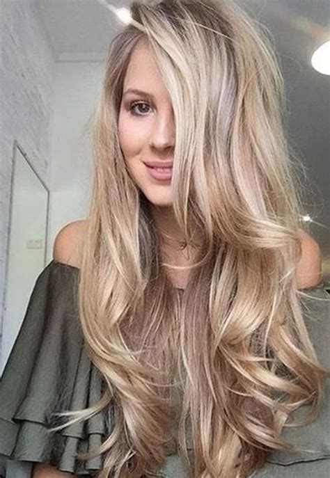 30 ultra flirty blonde hairstyles you have to try balayage hair long blonde hair long hair