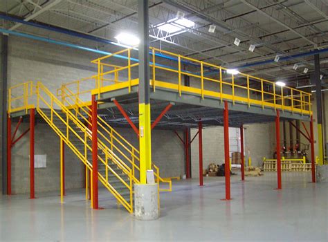 Modular Mezzanine Structures And Stairs Design Components