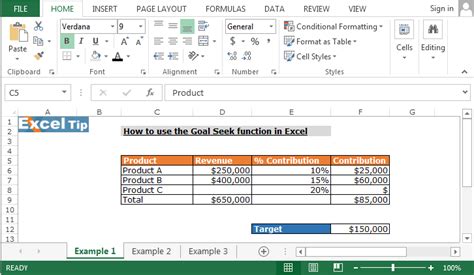 How To Use Goal Seek Function In Microsoft Excel Microsoft Excel Tips