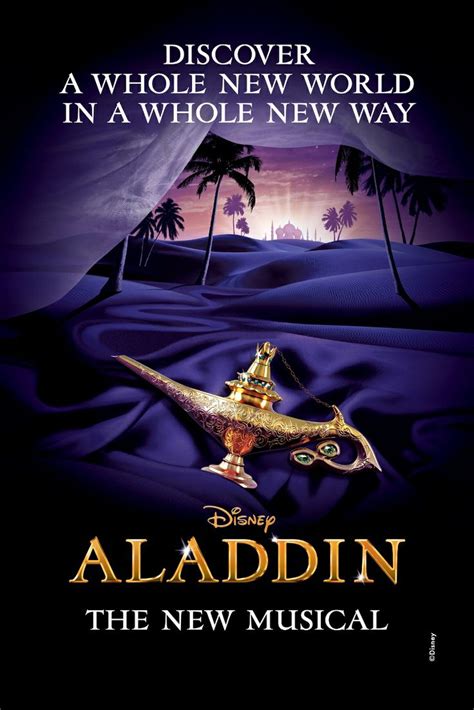 Aladdin The Musical Broadway Theatre Pinterest