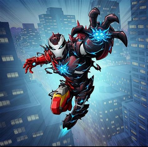 Iron Venom In 2020 Symbiotes Marvel Marvel Characters Art Comic