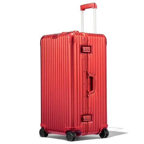 Original Trunk Plus Aluminum Suitcase Marine Blue Rimowa In 2020