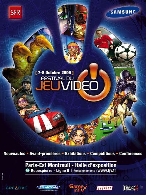 Festival Jeu Vidéo Affiche
