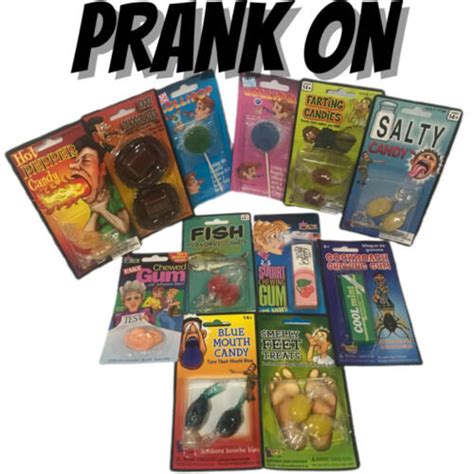 Candy Prank Kit Deluxe 12 Different Snap Gum And Squirt Gum Etsy