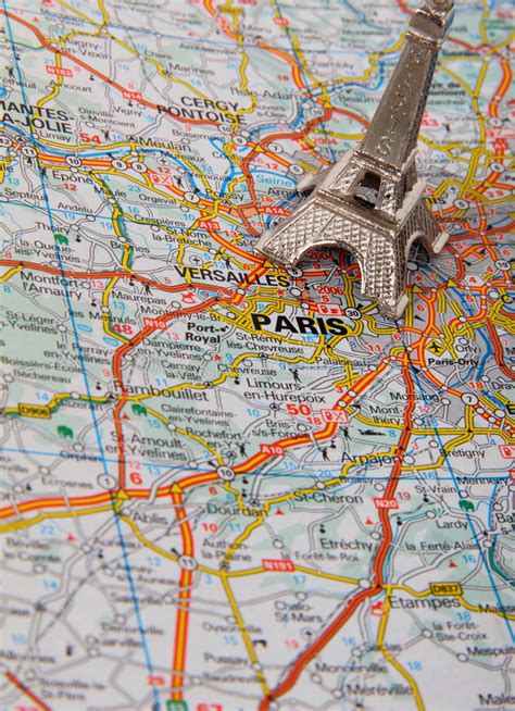 New Map Of France Eiffel Tower Pictures Map Of France To Print