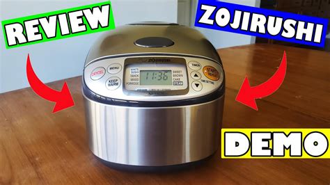 Zojirushi Rice Cooker Review Uncle Rogers Rice Cooker Youtube