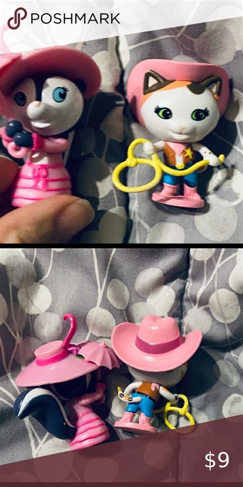 Sheriff Callies Wild West Callie And Priscilla Skunk Figurines Dolls