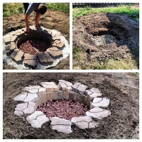 In Ground Fire Pit Designs Fire Pit Ideas