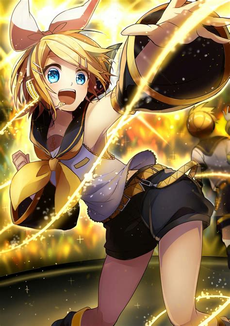 kagamine rin rin e len kagamine rin and len kaito japan kultur kaai yuki mikuo kagerou