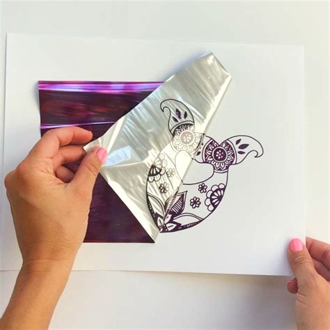 Diy Foil Art Prints How To Make Your Own Foil Art Tin Foil Art