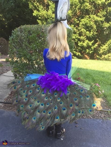 Pretty Peacock Girls Costume Last Minute Costume Ideas