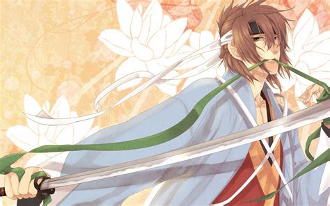 Wallpaper Anime Boy Sword 2880x1800 Hd Picture Image