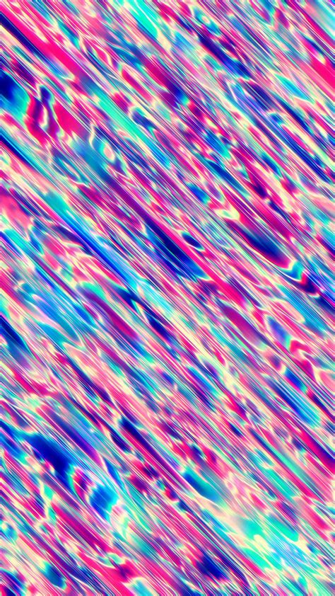 Download Wallpaper 1080x1920 Color Ripples Bright Saturated Wavy