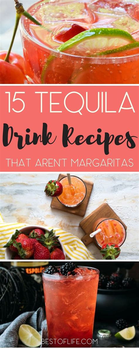 15 Tequila Drinks That Arent Margaritas Spiced Drinks Tequila